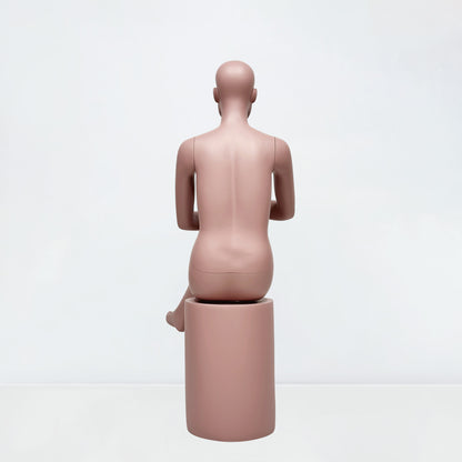 JELIMATE Full Body Male Female Mannequin with Face for Clothing Store Window Display