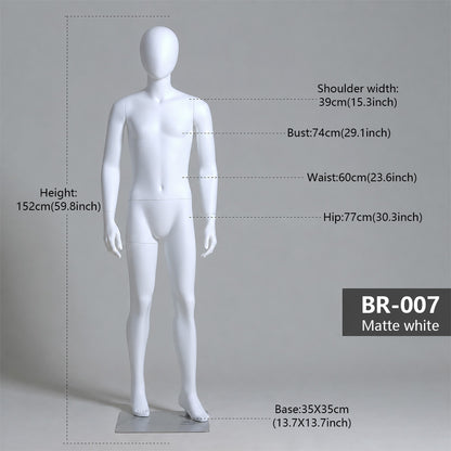 JELIMATE Kids Sport Full Body Mannequin | Athletic Children Clothing Display Form for Ages 2–12