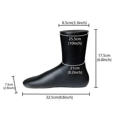 JELIMATE Foot Mannequin Display Model for Socks & Shoes | Male & Female