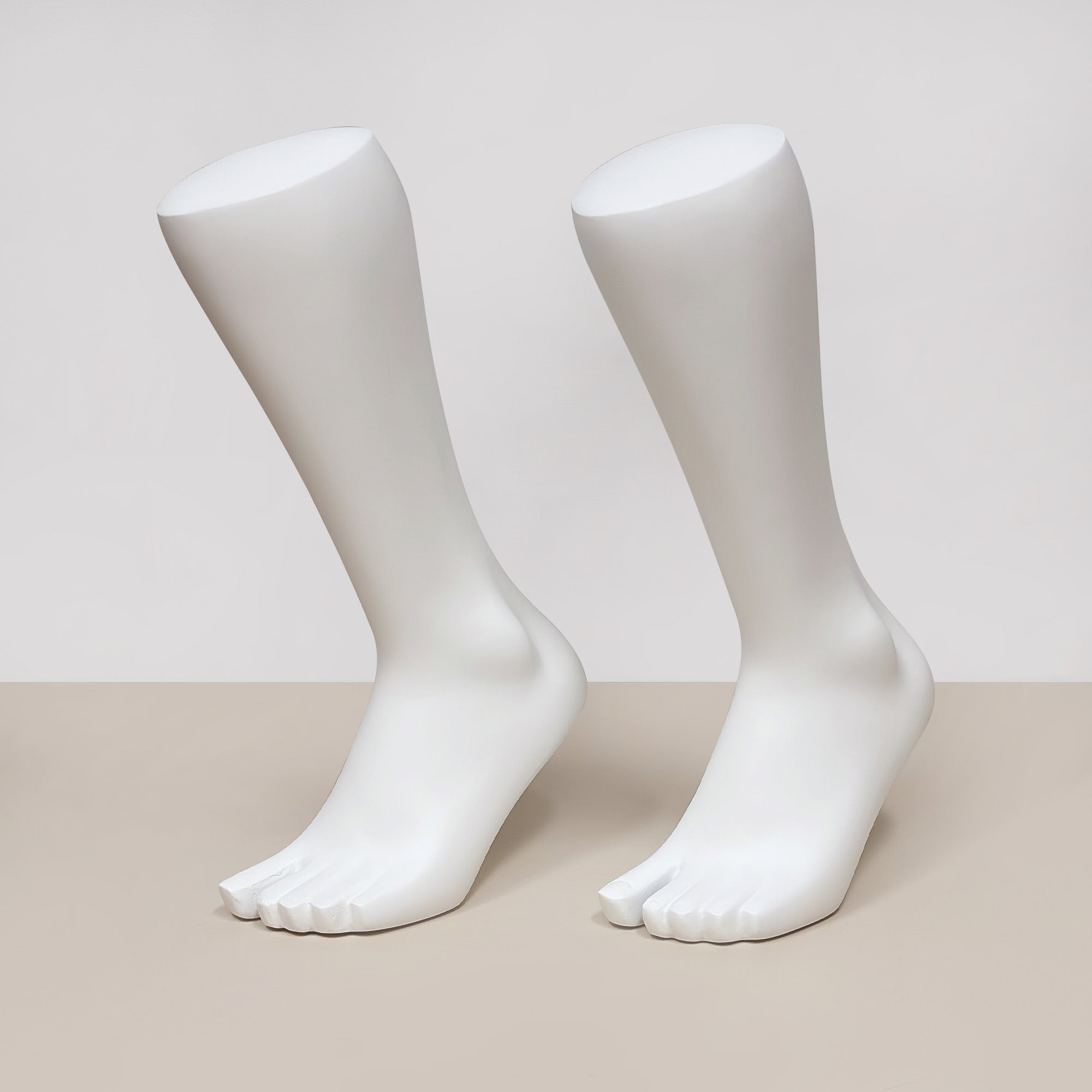 Mannequin Foot Display Props | Male Female Kids Fiberglass Foot Model for Sock & Shoe Store