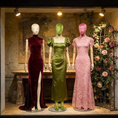 Colorful Female Full Body Mannequin - 71.6" Premium Fiberglass Adjustable Display Mannequin