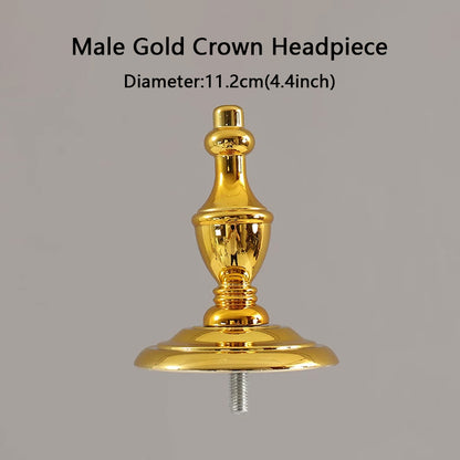 Mannequin Head Cap Replacement Top Cover Gold Silver & More | JELIMATE