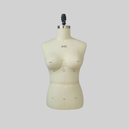 JELIMATE Professional Dress Form | 34C-40DD High-Precision Lingerie Design Form