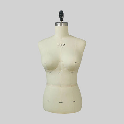 JELIMATE Professional Dress Form | 34C-40DD High-Precision Lingerie Design Form