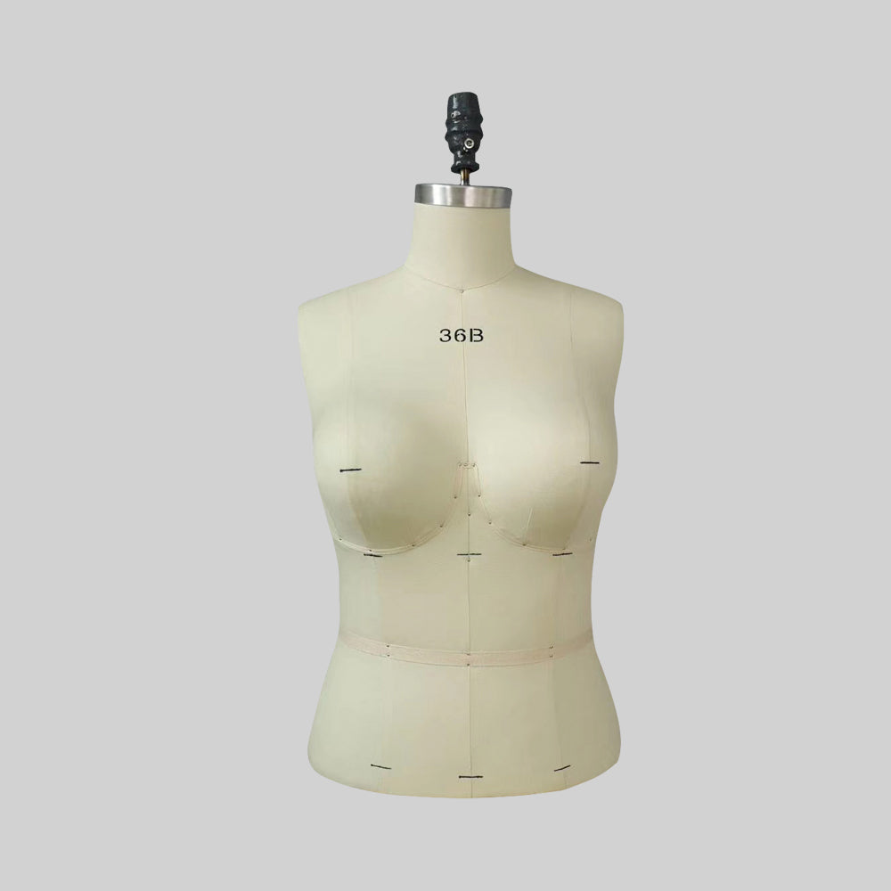 JELIMATE Professional Dress Form | 34C-40DD High-Precision Lingerie Design Form