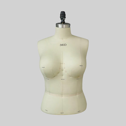 JELIMATE Professional Dress Form | 34C-40DD High-Precision Lingerie Design Form