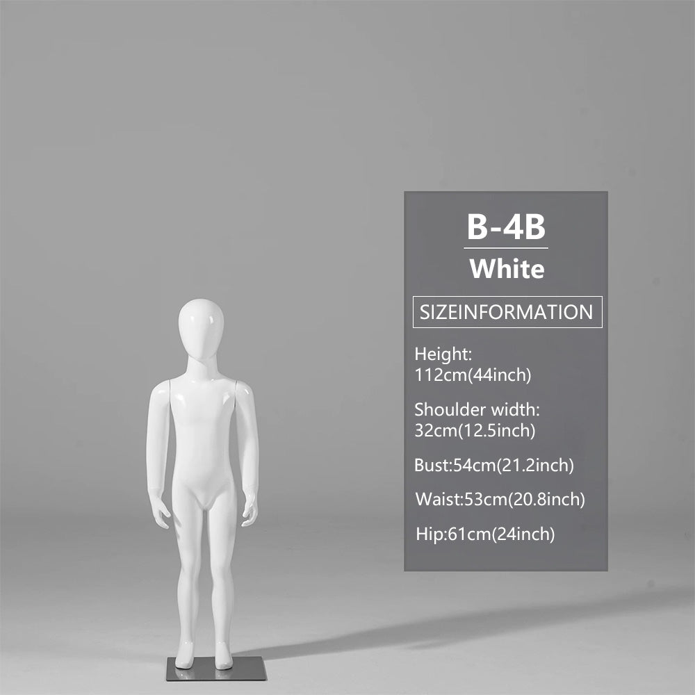 JELIMATE Child Mannequin Full Body & Half Body for Kids Clothing Store Display