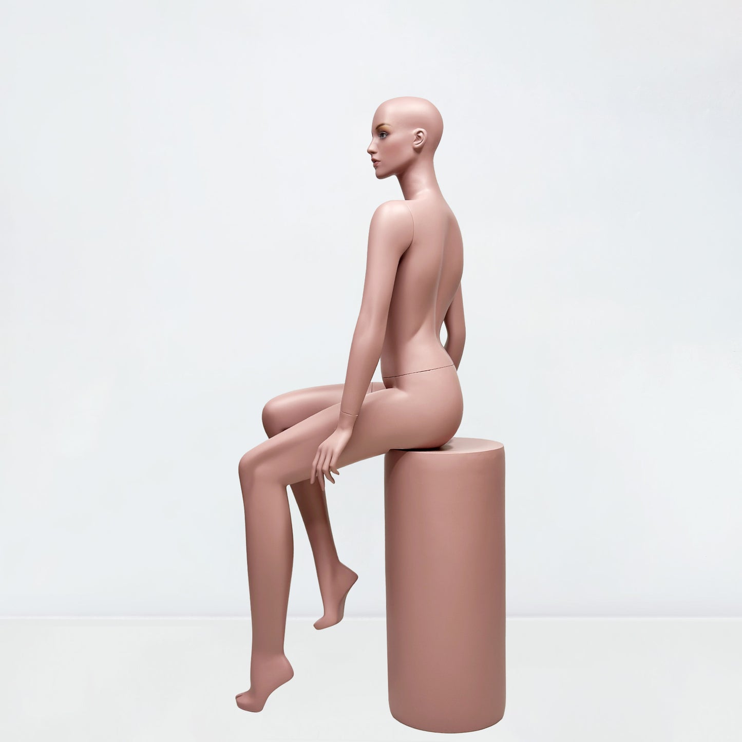 JELIMATE Full Body Male Female Mannequin with Face for Clothing Store Window Display