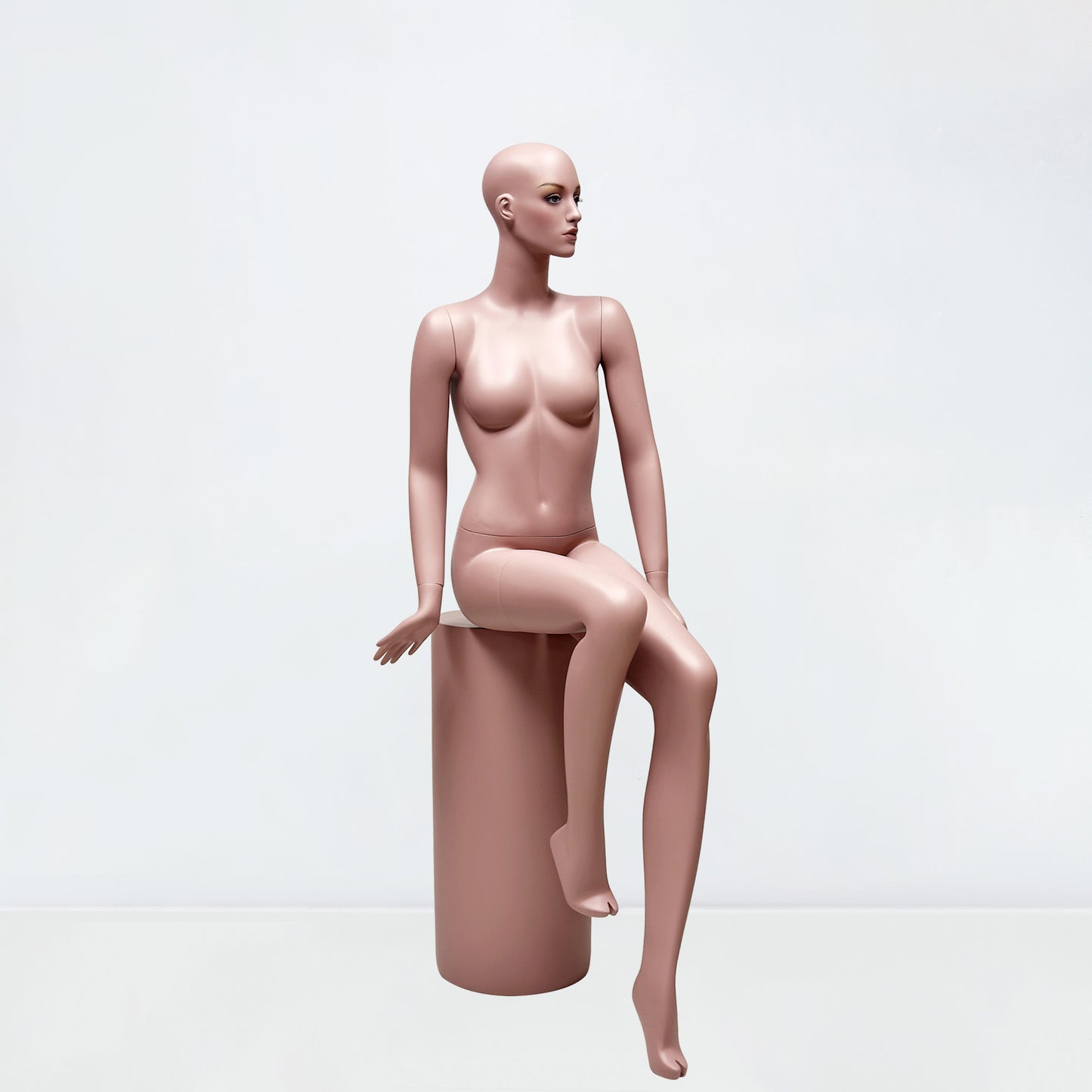 JELIMATE Full Body Male Female Mannequin with Face for Clothing Store Window Display