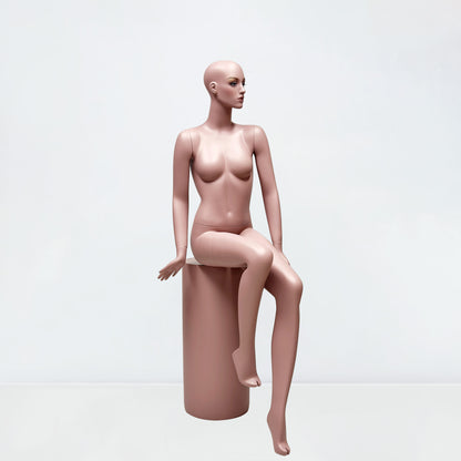 JELIMATE Full Body Male Female Mannequin with Face for Clothing Store Window Display