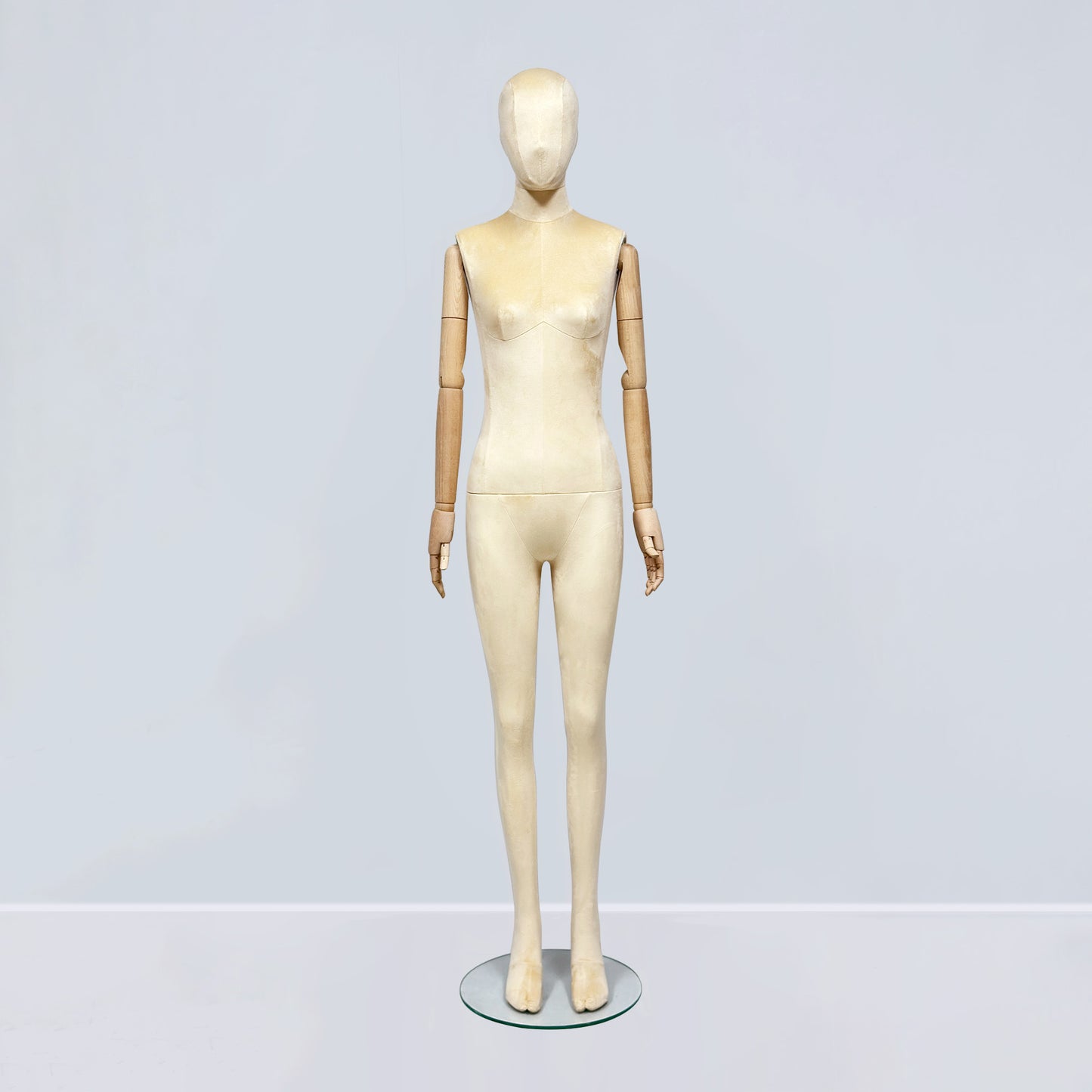 Colorful Female Full Body Mannequin - 71.6" Premium Fiberglass Adjustable Display Mannequin