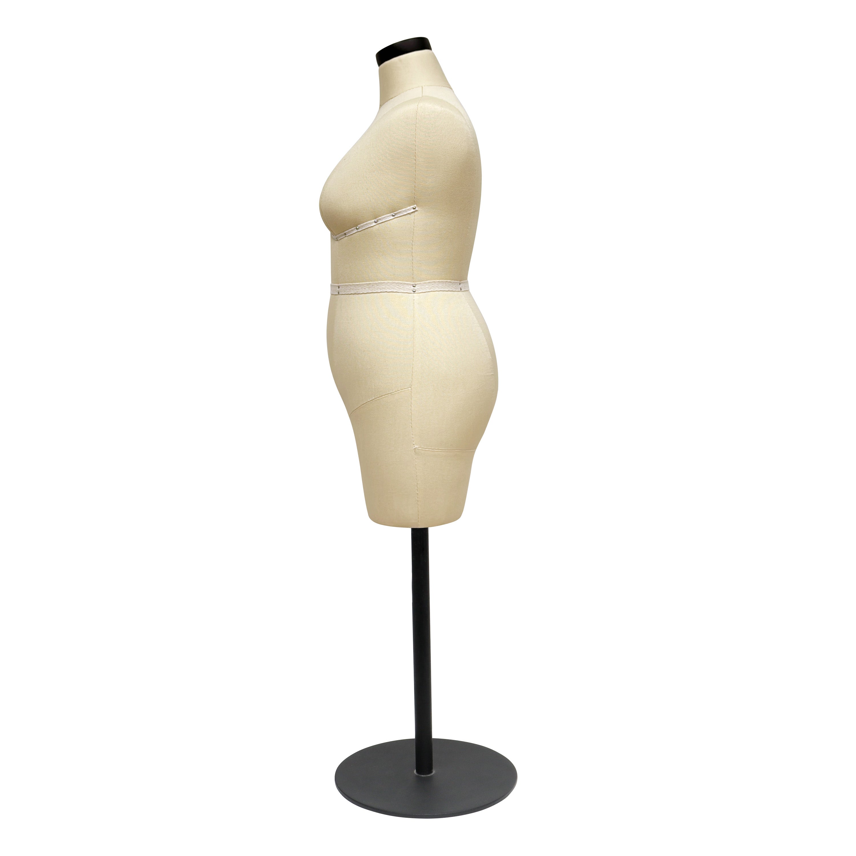Half Scale Dress Form (1:2) - Plus Size Dress Mannequin (Size 20)