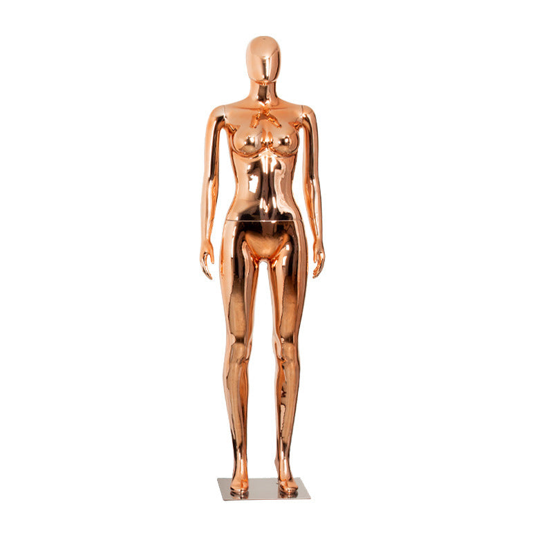 JELIMATE | Plus Size African Style Female Mannequin - Full Body Curvy Display Form for Fashion Window Displays