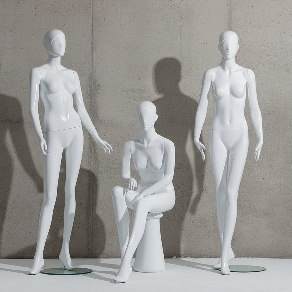 Premium Female Full Body Mannequin - Elegant Retail Display Model