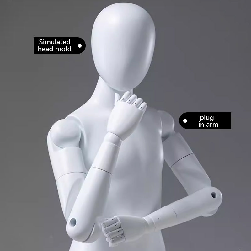 Kids' Clothing Mannequin: Multi-Jointed Children's Apparel Display Prop