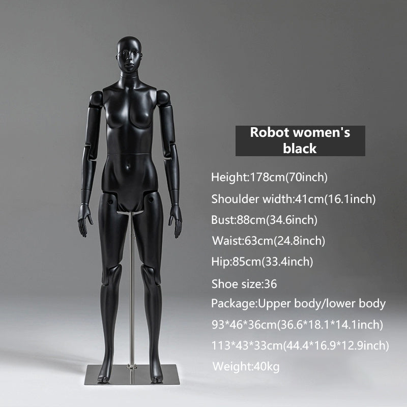 Flexible Model Male/Female/Kids - Posable stylish Full-Body Mannequin | JELIMATE