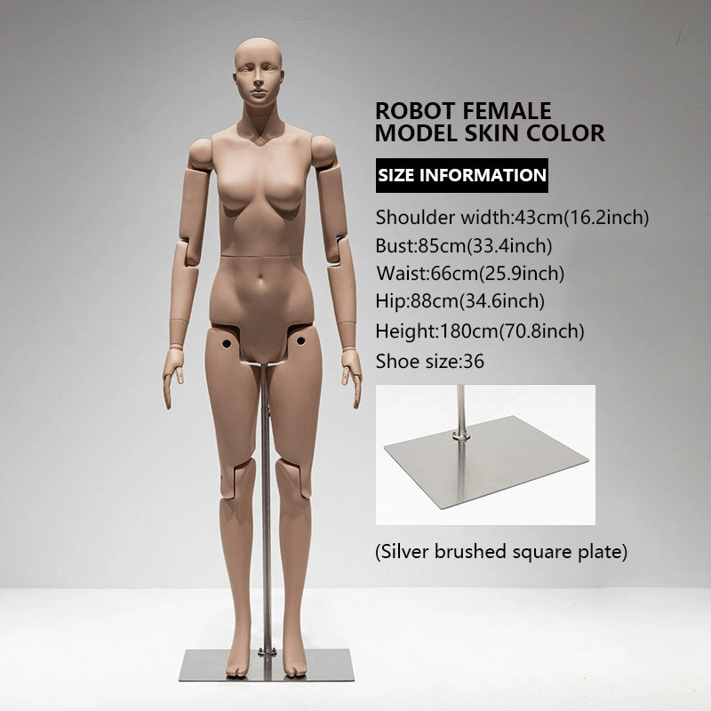 Flexible Model Male / Female / Kids - Posable stylish Full-Body Mannequin | JELIMATE