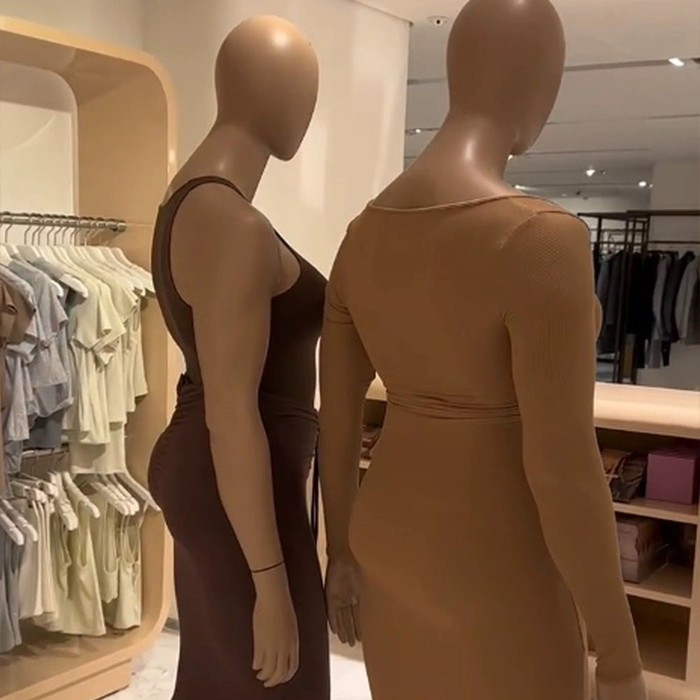 Jelimate Full Body Female Plus Size Mannequin,Half Body Women Plus Size Dress Form Model,Big Breast Lingerie Swimsuit Pant Bikini Underwear Mannequin