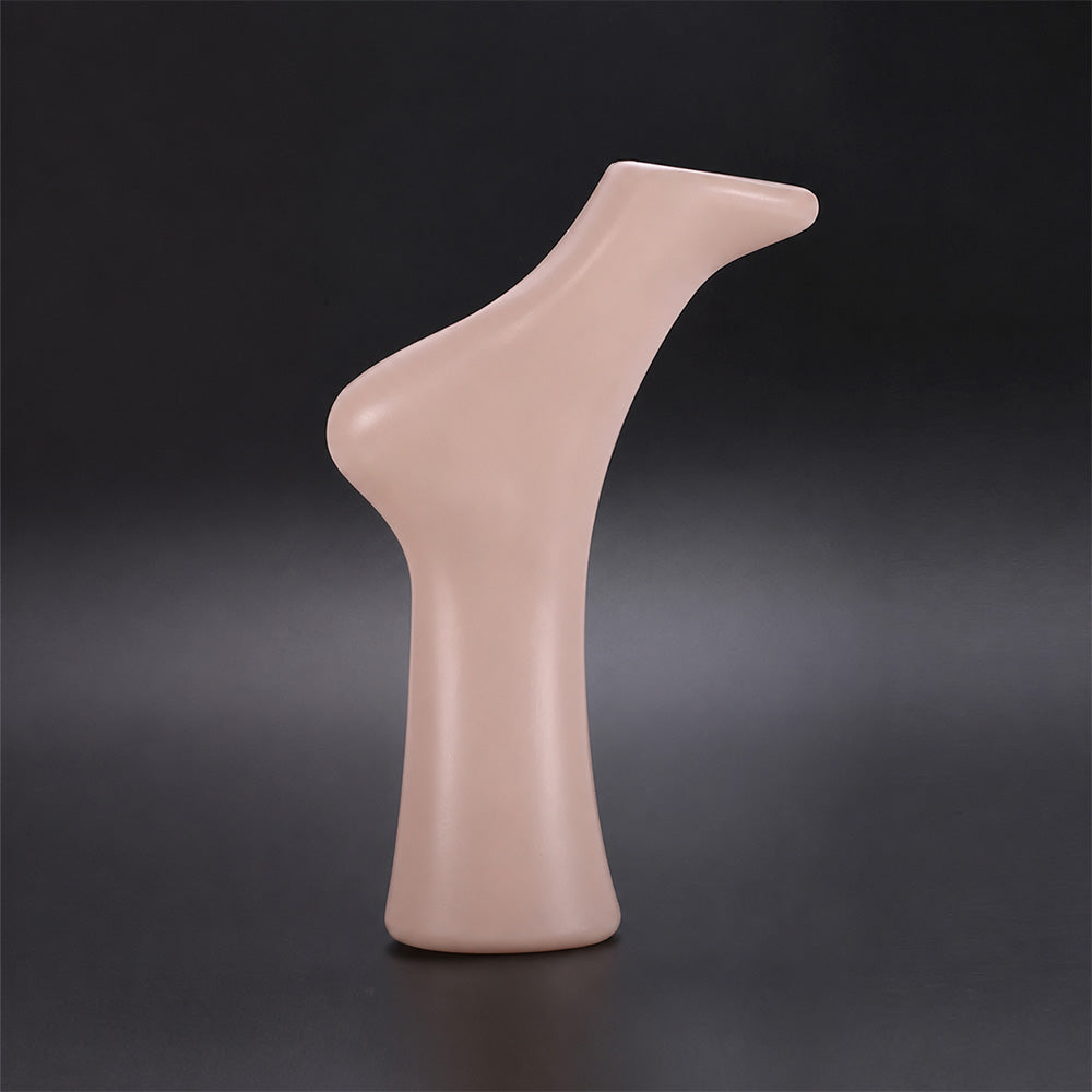 JELIMATE Foot Mannequin for Socks & Hosiery Display – Male Female PE Foot Form Stand