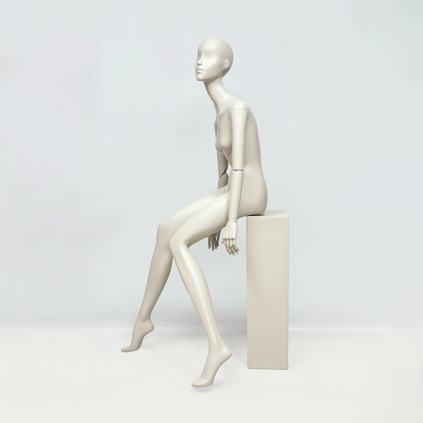 Professional Seated Display Mannequin - Boutique, Studio & Department Store Use