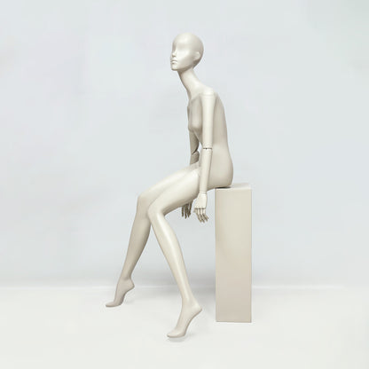 Professional Seated Display Mannequin - Boutique, Studio & Department Store Use