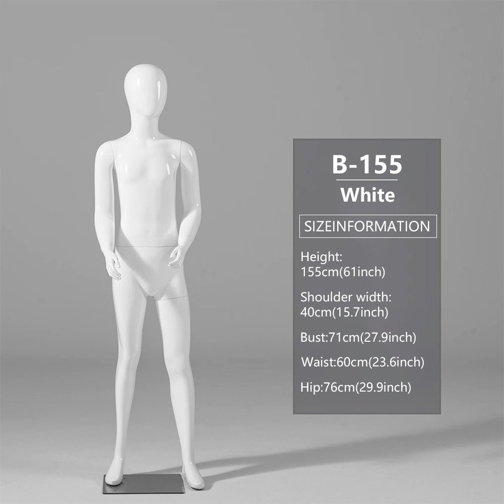 JELIMATE Child Mannequin Full Body & Half Body for Kids Clothing Store Display