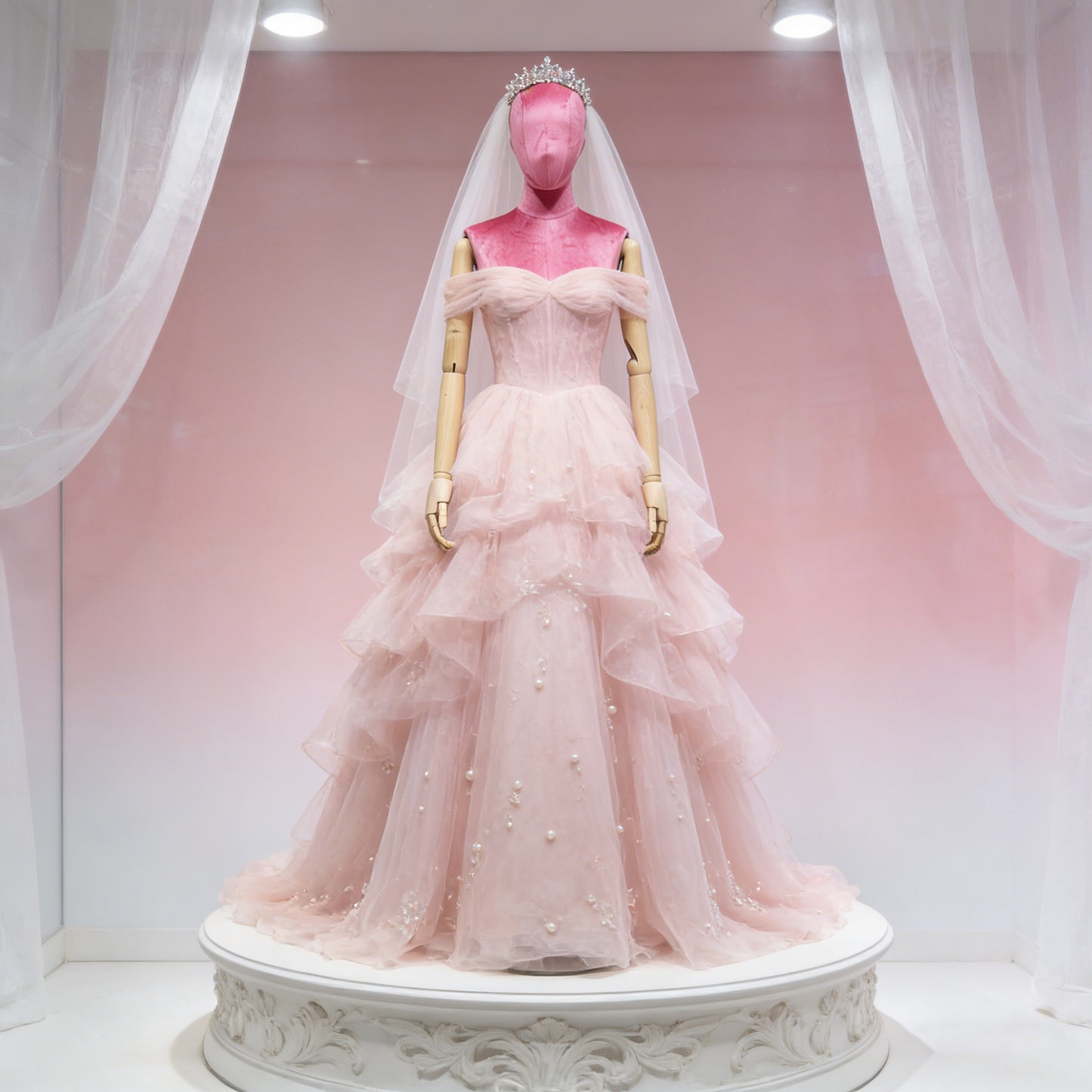 Colorful Female Full Body Mannequin - 71.6" Premium Fiberglass Adjustable Display Mannequin