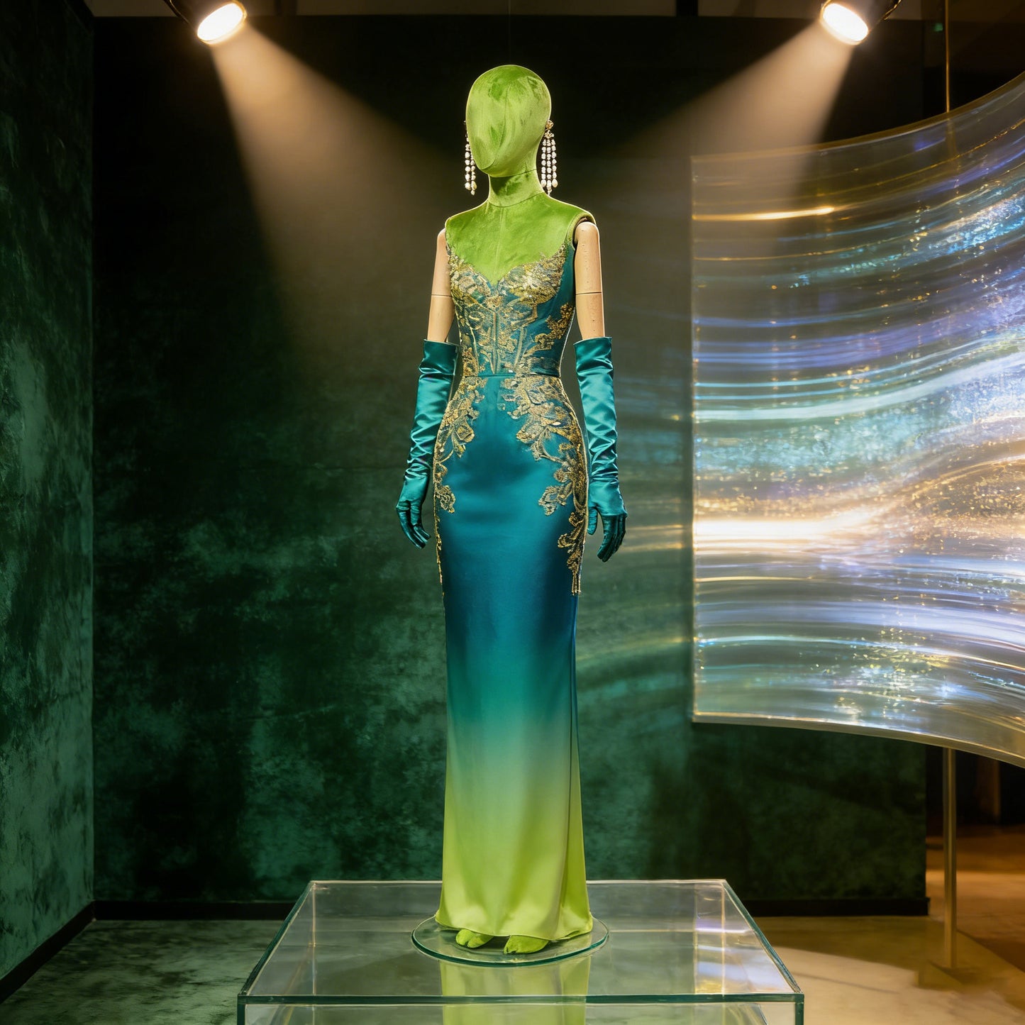 Colorful Female Full Body Mannequin - 71.6" Premium Fiberglass Adjustable Display Mannequin