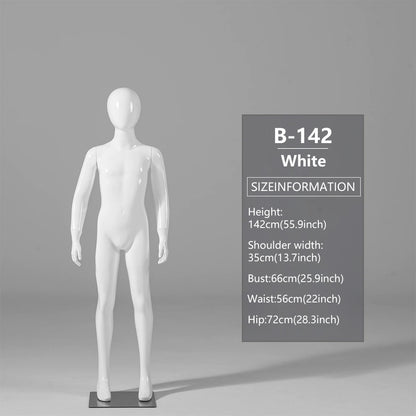 JELIMATE Child Mannequin Full Body & Half Body for Kids Clothing Store Display