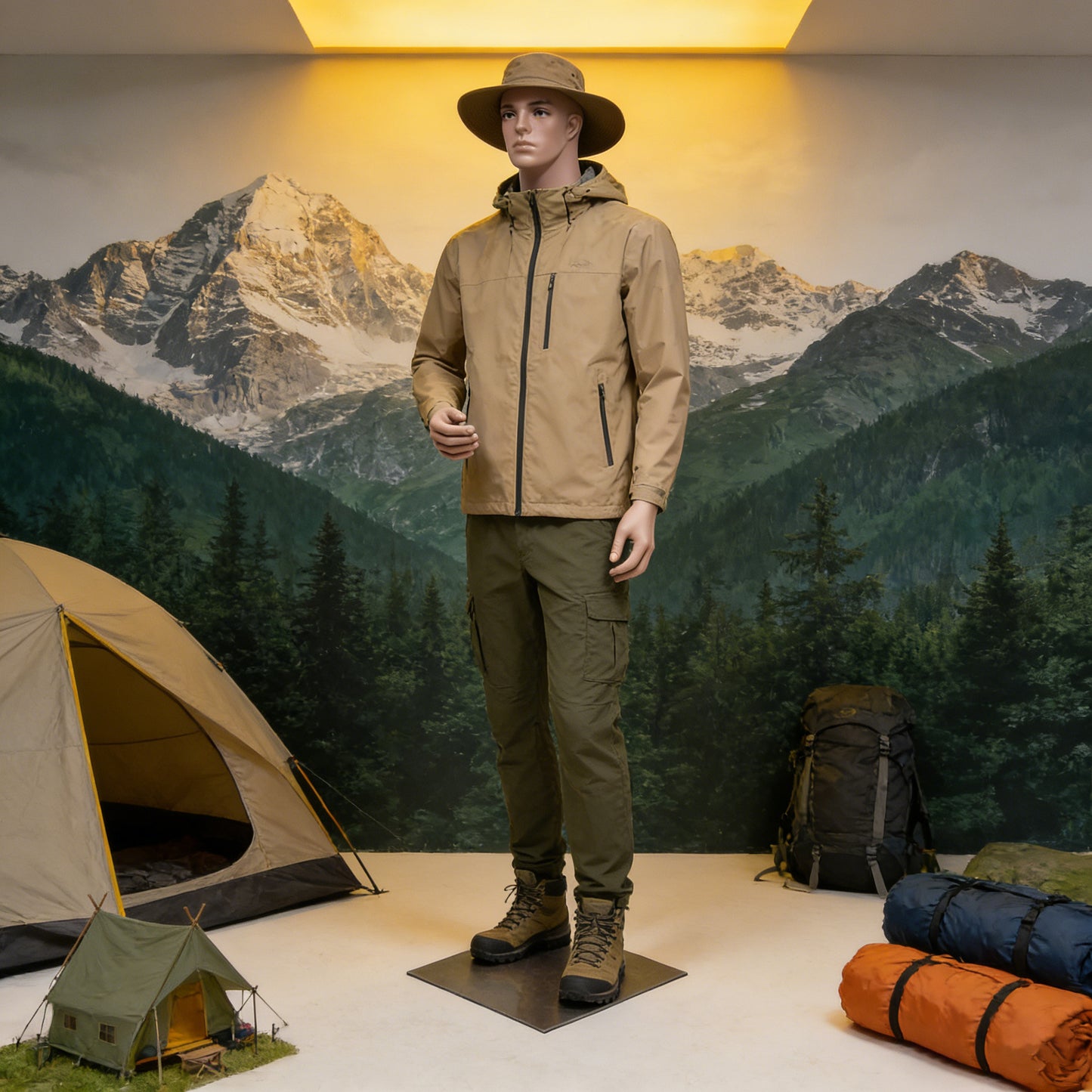JELIMATE Full Body Male Female Mannequin with Face for Clothing Store Window Display