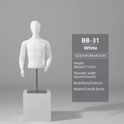 JELIMATE Child Mannequin Full Body & Half Body for Kids Clothing Store Display