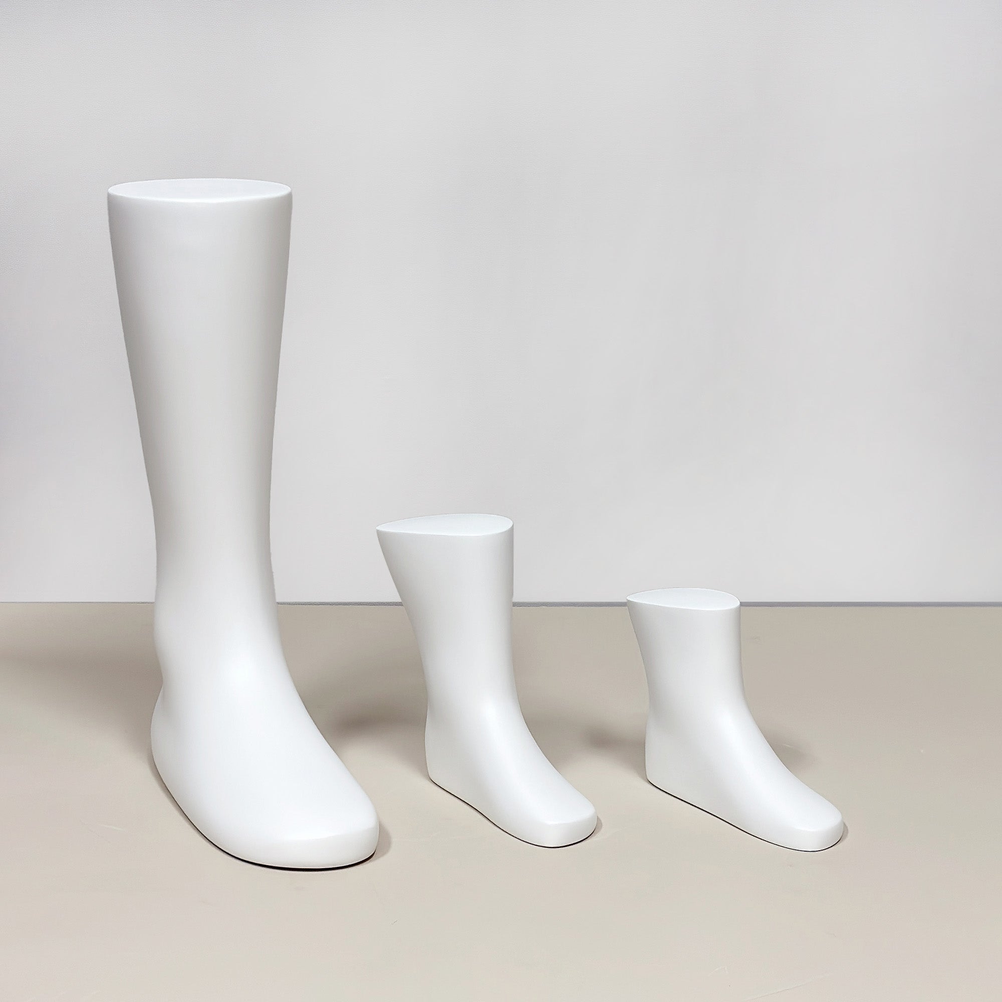 Mannequin Foot Display Props | Male Female Kids Fiberglass Foot Model for Sock & Shoe Store