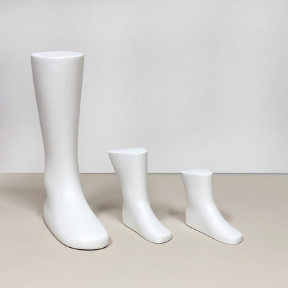 Mannequin Foot Display Props | Male Female Kids Fiberglass Foot Model for Sock & Shoe Store