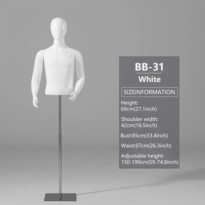 JELIMATE Child Mannequin Full Body & Half Body for Kids Clothing Store Display
