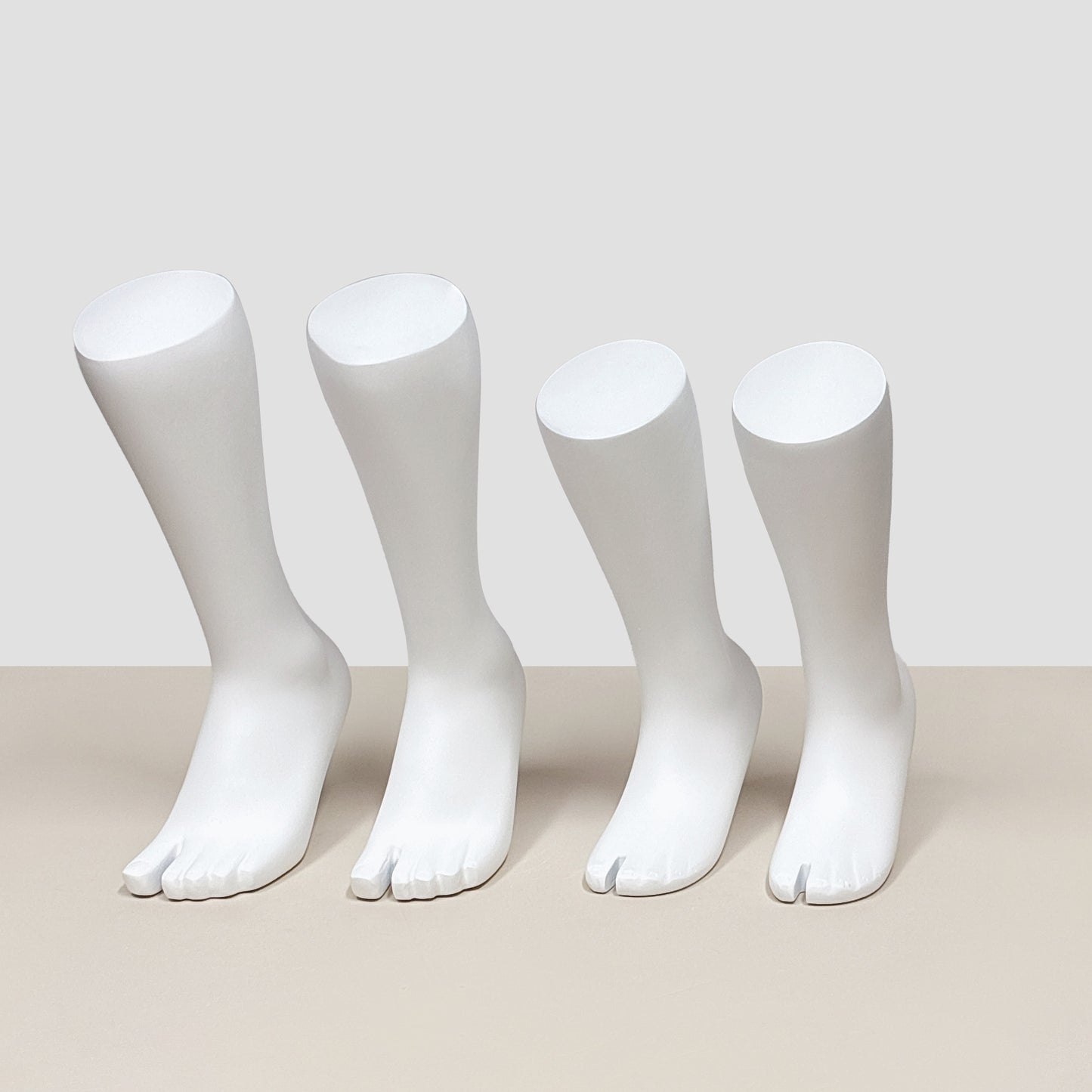 Mannequin Foot Display Props | Male Female Kids Fiberglass Foot Model for Sock & Shoe Store