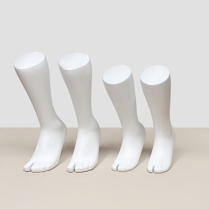 Mannequin Foot Display Props | Male Female Kids Fiberglass Foot Model for Sock & Shoe Store