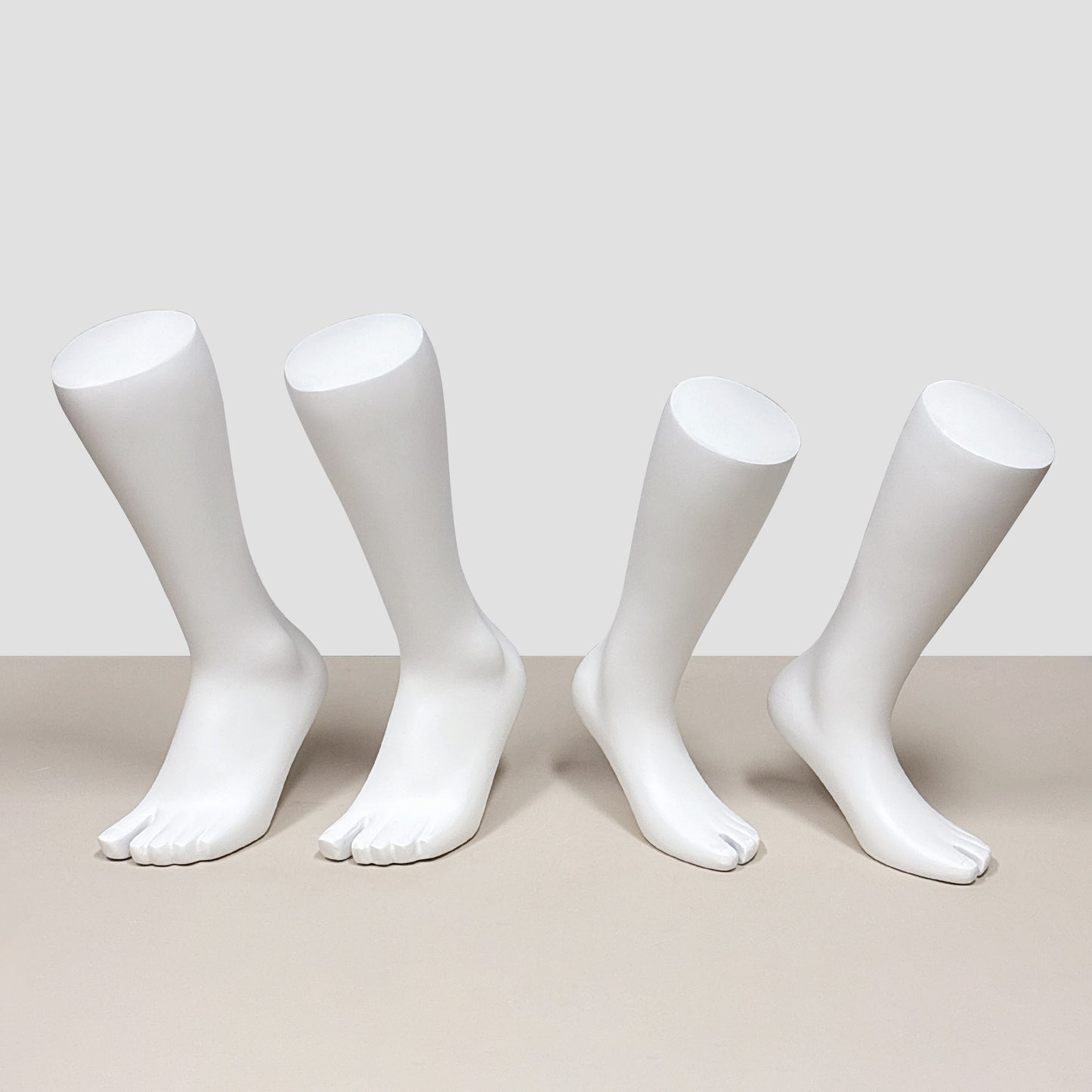 Mannequin Foot Display Props | Male Female Kids Fiberglass Foot Model for Sock & Shoe Store