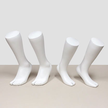 Mannequin Foot Display Props | Male Female Kids Fiberglass Foot Model for Sock & Shoe Store