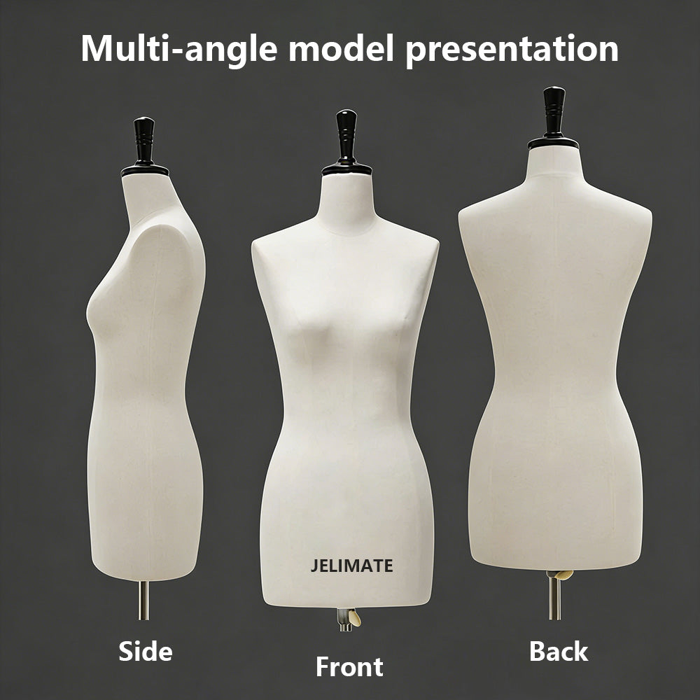 Professional Dress Form for Pattern Making - 3D Tailoring Mannequin (Multiple Sizes)