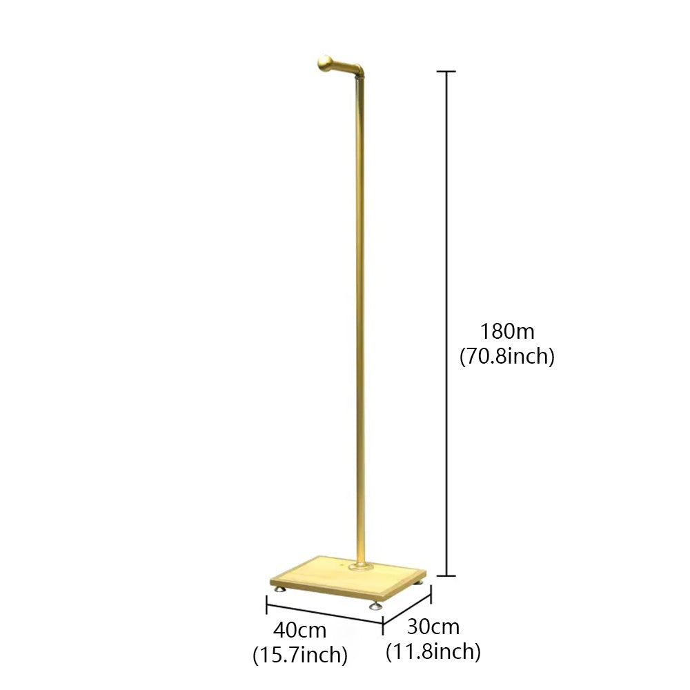 Jelimate Appendiabiti Appendiabiti in Metallo Nero Bianco Argento Oro Moda, Appendiabiti in Metallo da 180 cm, Scaffale per Negozio di Abbigliamento per Donna Bambino Uomo, Appendiabiti per Esposizione