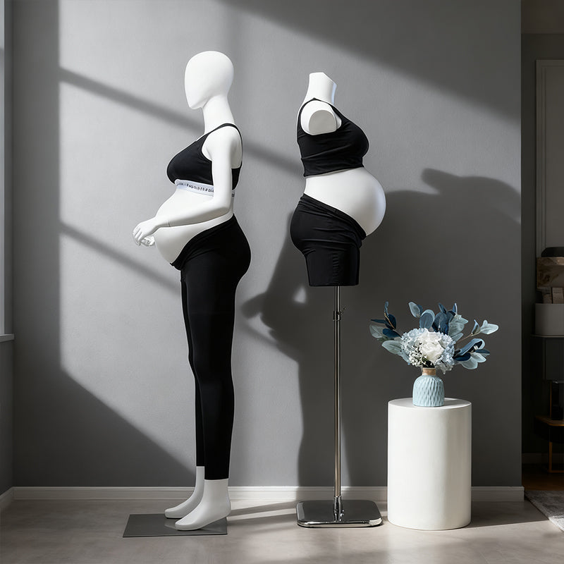 Maternity Wear Mannequin: Realistic Full-Body & Half-Body Display for Pregnant Women’s Fashion