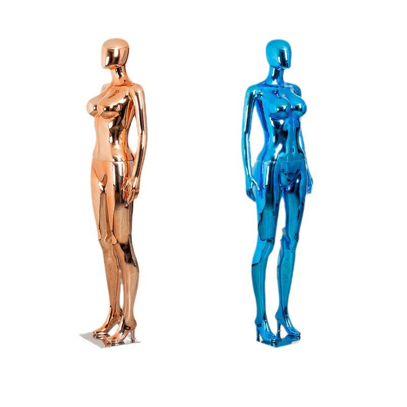 JELIMATE | Plus Size African Style Female Mannequin - Full Body Curvy Display Form for Fashion Window Displays