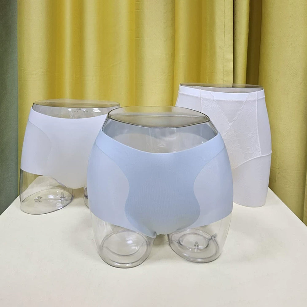JELIMATE Transparent Hip Mannequin Male Female Underwear Bikini Swimwear Display