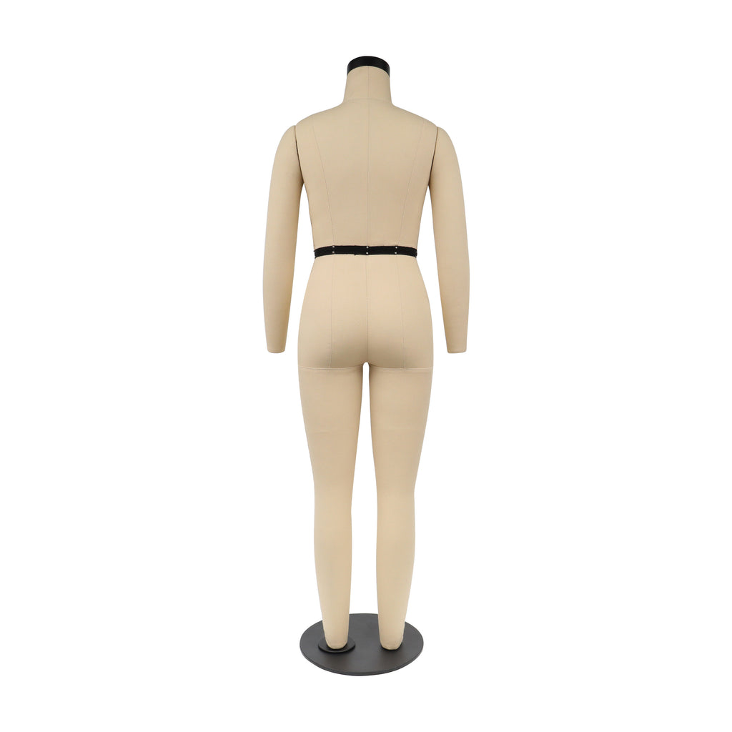 Professional Full Body Dress Form - Half Scale Female Mannequin with Legs (77cm, US Size 6)