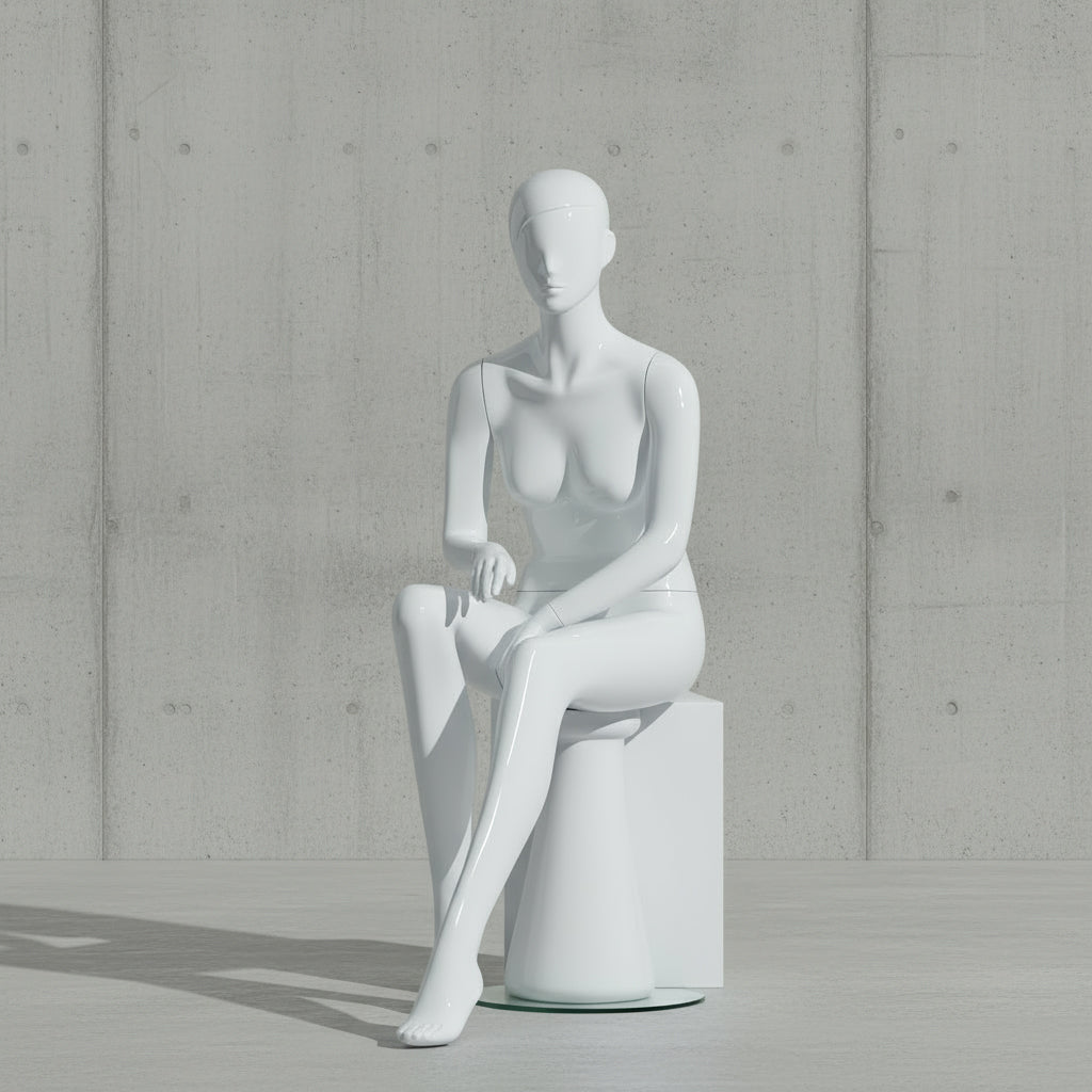 Premium Female Full Body Mannequin - Elegant Retail Display Model
