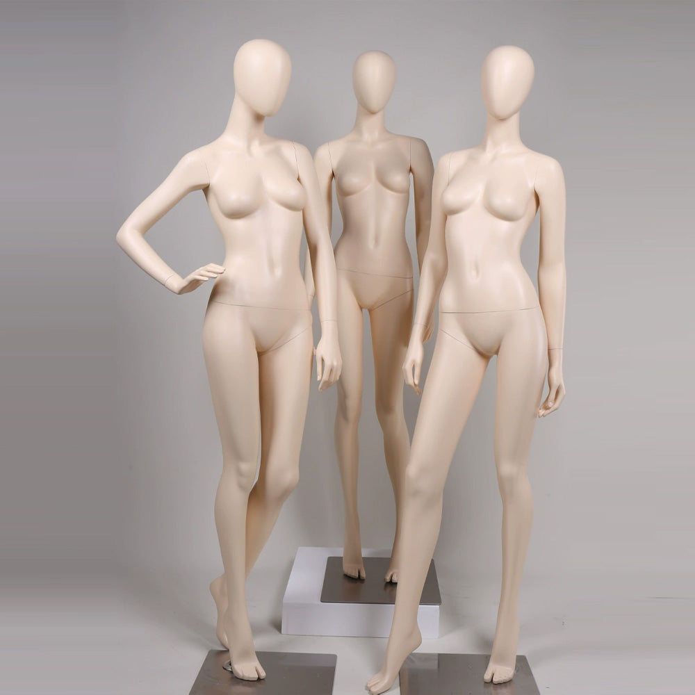 Jelimate Luxury Female Full Body Mannequin,Women Full Body Dress Form Mannequin,Female Full Body Display Mannequin,Bridal Store Wedding Dress Mannequin,Clothing Store Clothing Display Model JMFF07