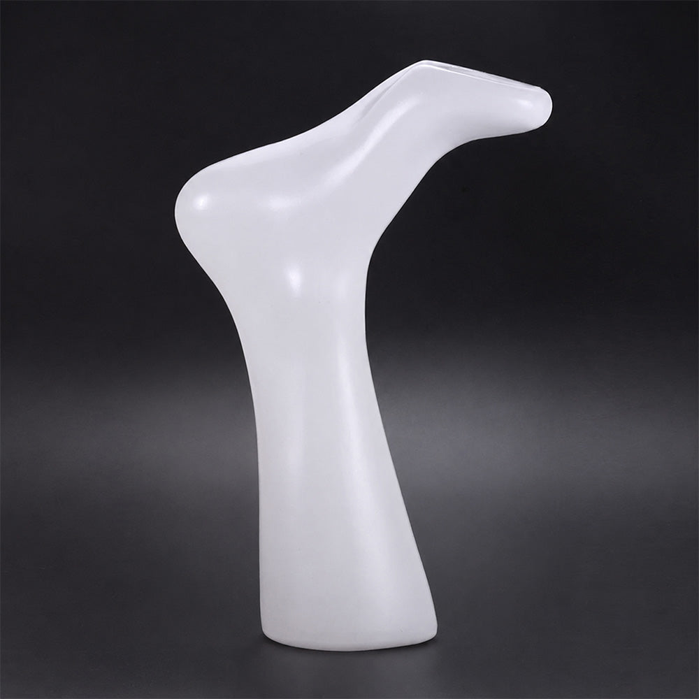 JELIMATE Foot Mannequin for Socks & Hosiery Display – Male Female PE Foot Form Stand