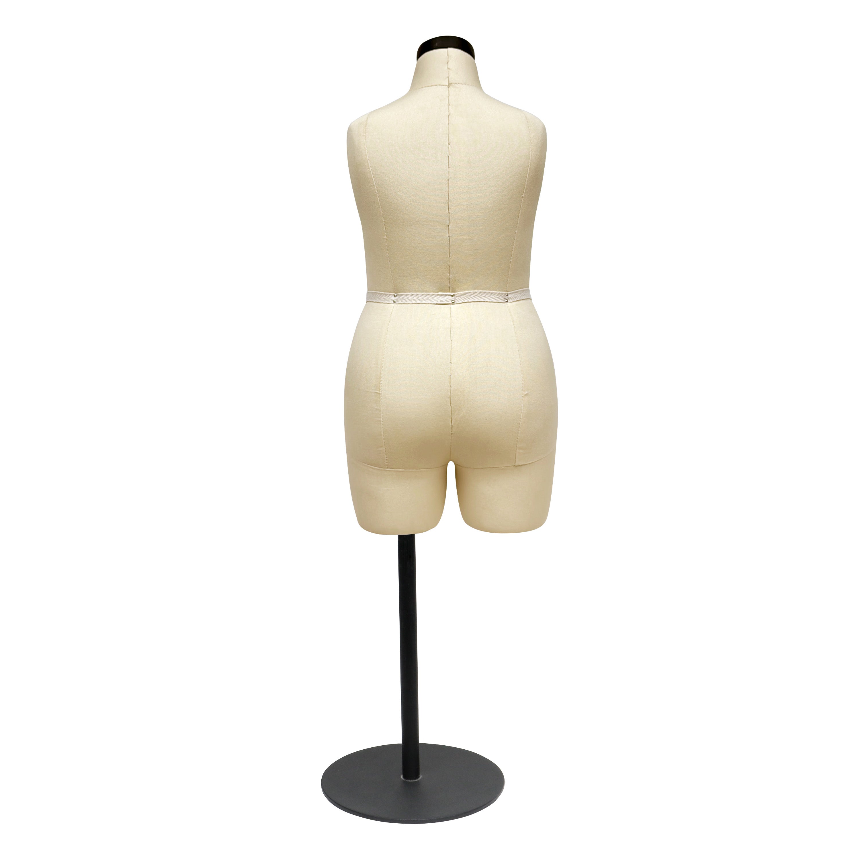 Half Scale Dress Form (1:2) - Plus Size Dress Mannequin (Size 20)