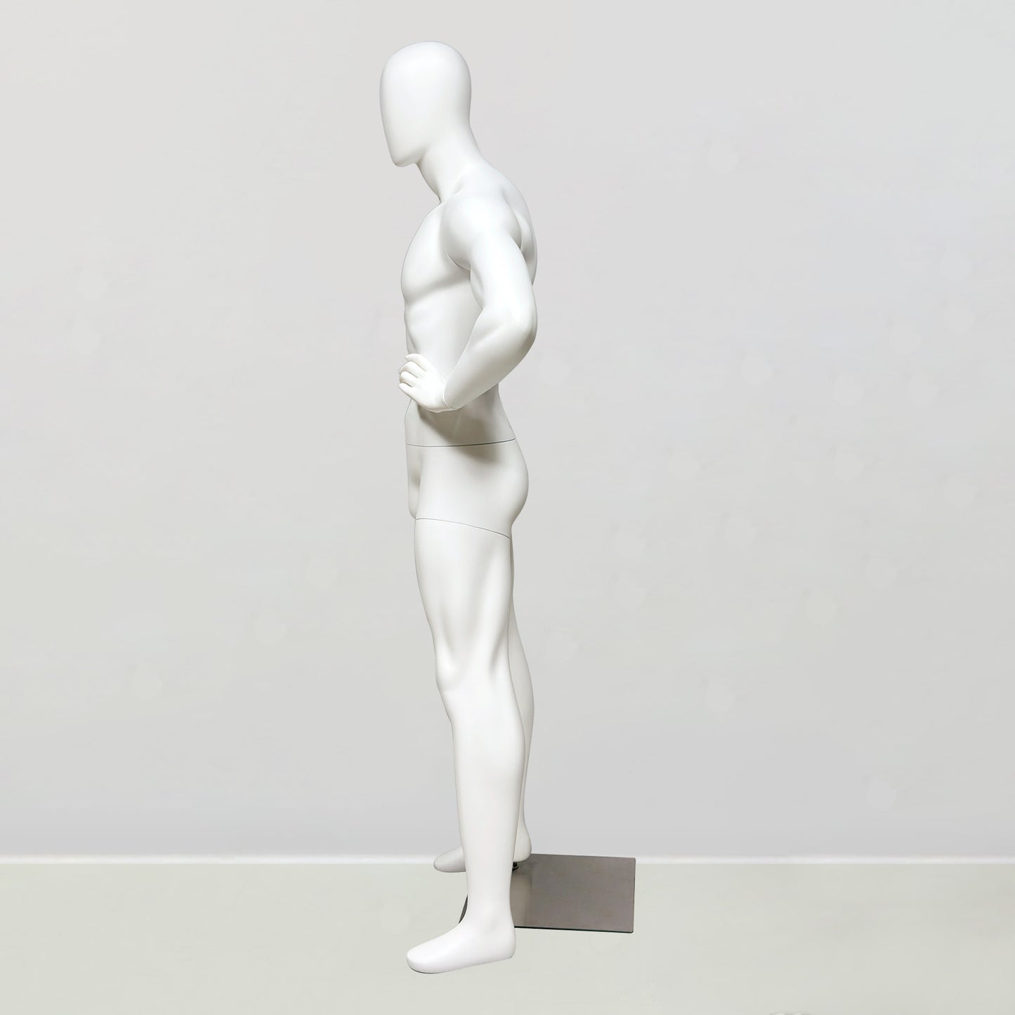 Male Athletic Mannequin - Muscular Fitness Display Mannequin with Detachable Arms and Legs for Sportswear