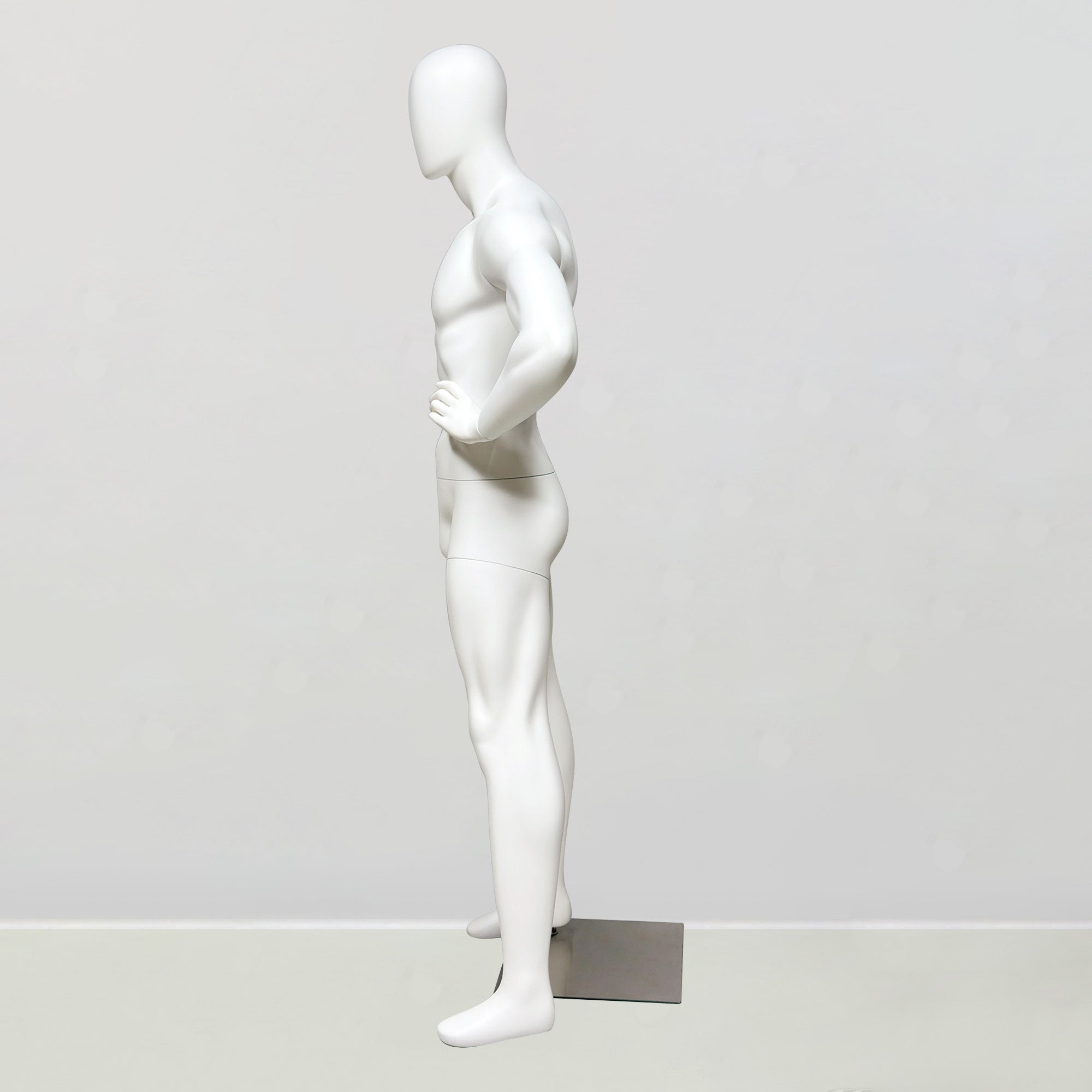 Male Athletic Mannequin - Muscular Fitness Display Mannequin with Detachable Arms and Legs for Sportswear